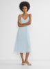 Chiffon tiered V-neck midi dressâ glimmer