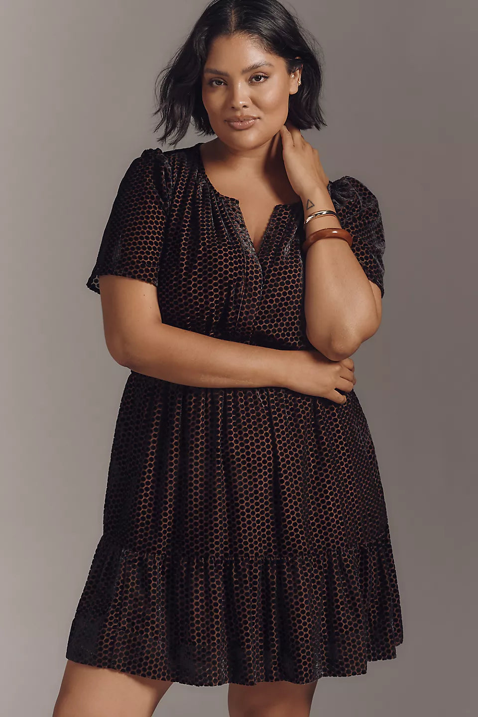 The Somerset Velvet Mini Dress